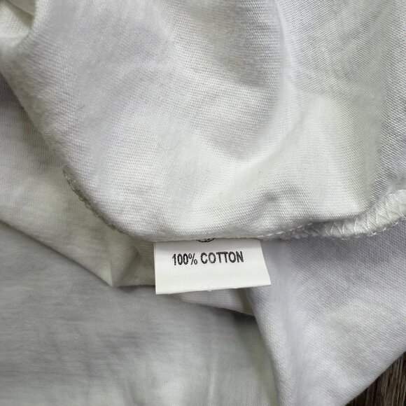 Club Petanque Paris Mens White Karaoke Club Graphic Crew Neck T-Shirt Size XS - Picture 5 of 10